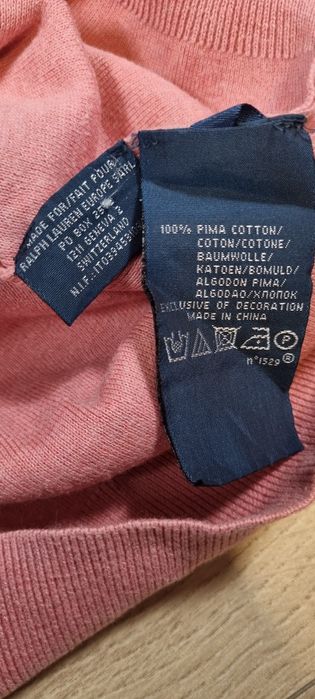 Sweterek męski Ralph Lauren, Polo, logo, premium