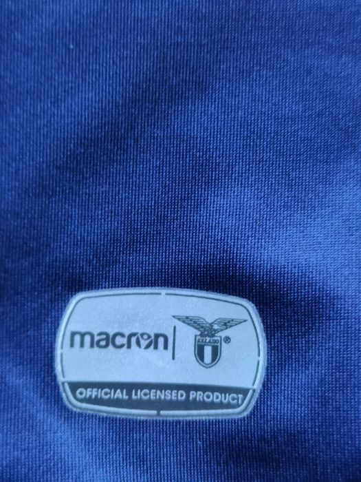 Camisola futebol adulto original Macron Lazio 2017-18 terceiro equipamento