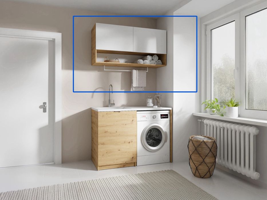 Móvel lavandaria c/ varão