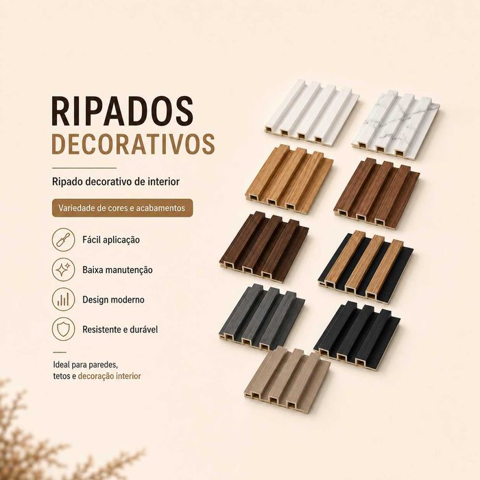 Ripado em PVC com 2.90m
