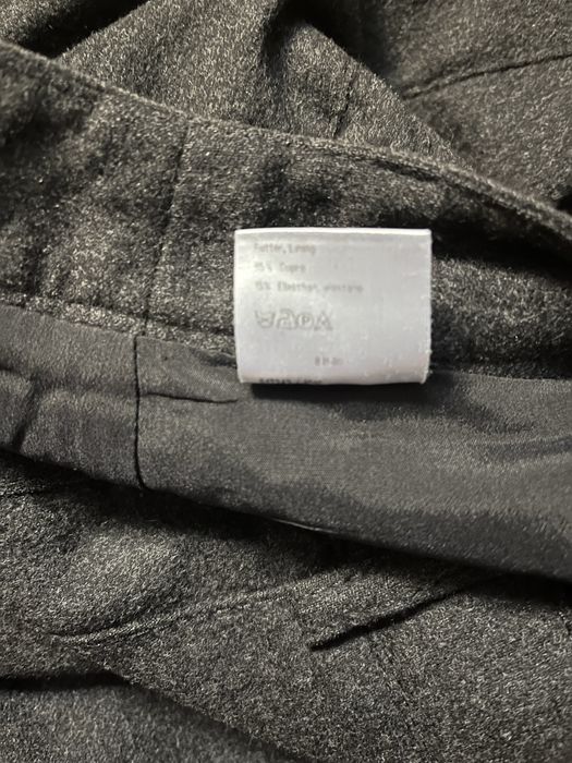 Wełniane spodnie Gabriele Strehle Strenesse 34 z kaszmirem