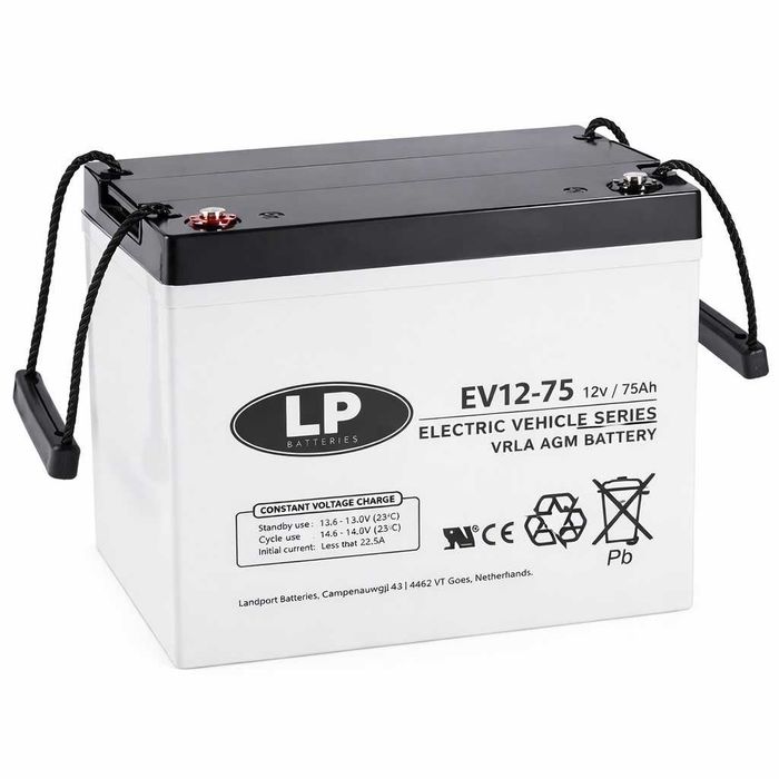 AKUMULATOR AGM LP VRLA EV75 12V 79,4Ah do wózeka skutera inwalidzkiego