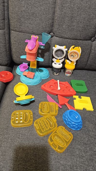 Play Doh ciastolina lodziarnia + inne