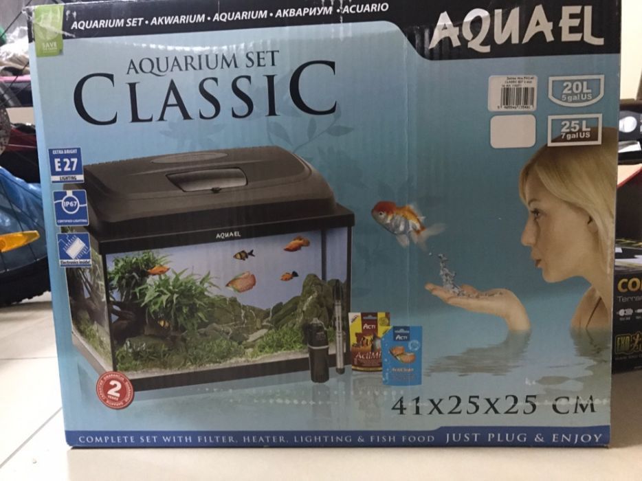 Аквариум Aquael Classic oval 40