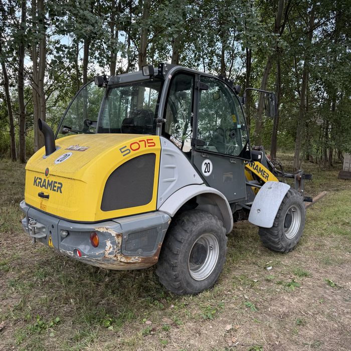 Ładowarka KRAMER 5065 | 2021 ROK | 2697 MTH | 1 WŁAŚCICIEL | ŁYŻKA + WIDŁY