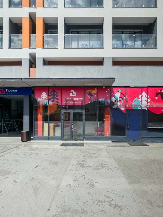 Top Location. комерція 38.6 м² у центрі Буковелю (Паркінг 2)