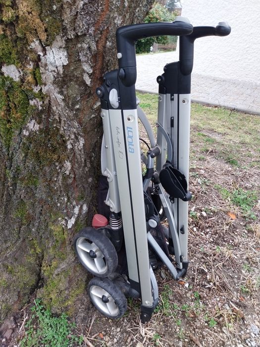 Trio de bebé com ovo e espreguiçadeira