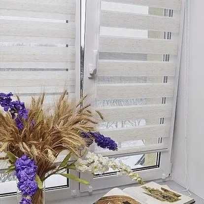 Рулонні штори день-ніч, під замовлення