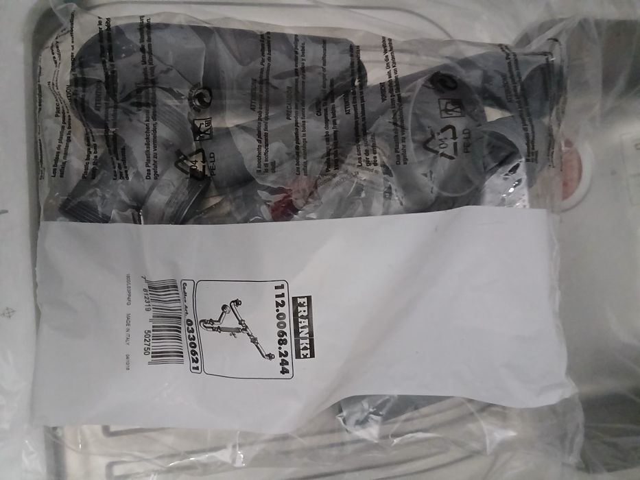 FRANKE-lava loiça "RRX 621 3"1 160x500 LHD C