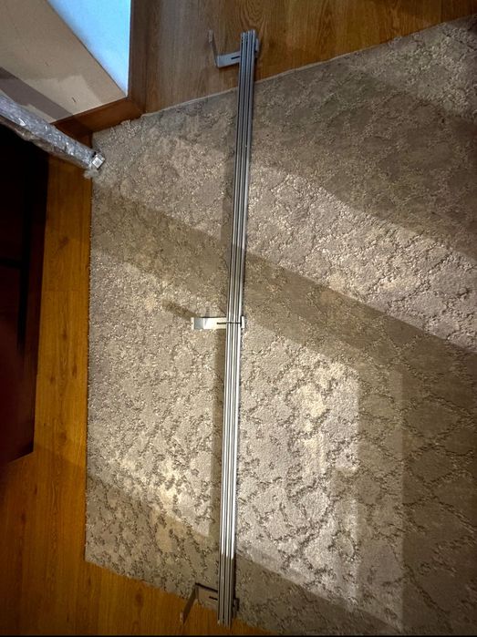 Calha cortina painel japonês ikea