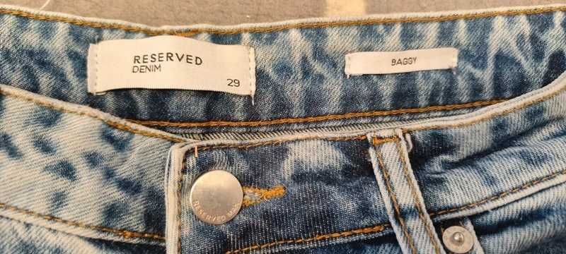 Reserved Spodnie jeansowe baggy roz. 29