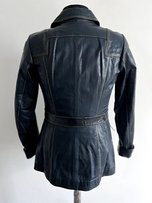 Шкіряна жіноча куртка натуральна розмір М