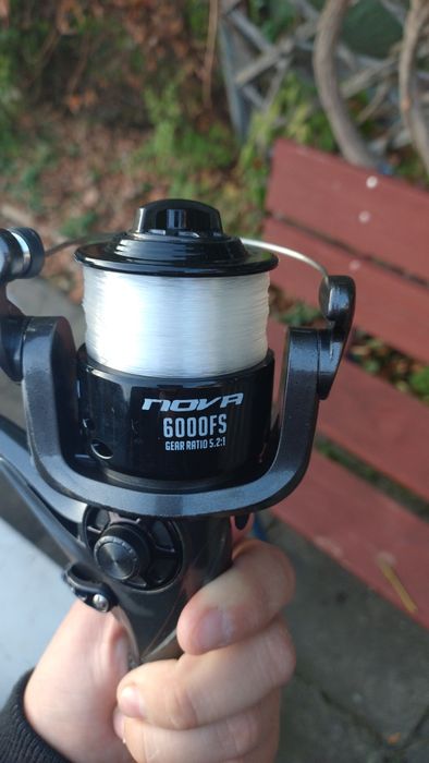 Kołowrotek Dam Nova 6000 FS wolny bieg