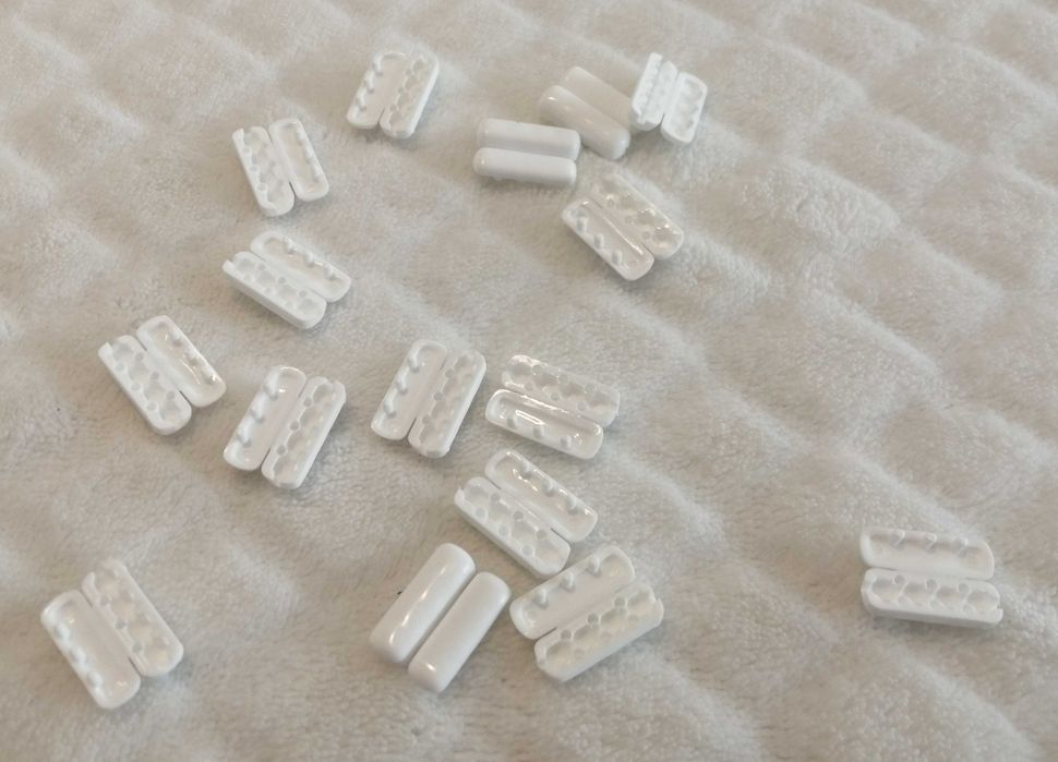 Łącznik łańcuszka, koralika 3,2mm, do rolet, żaluzji (5szt.)