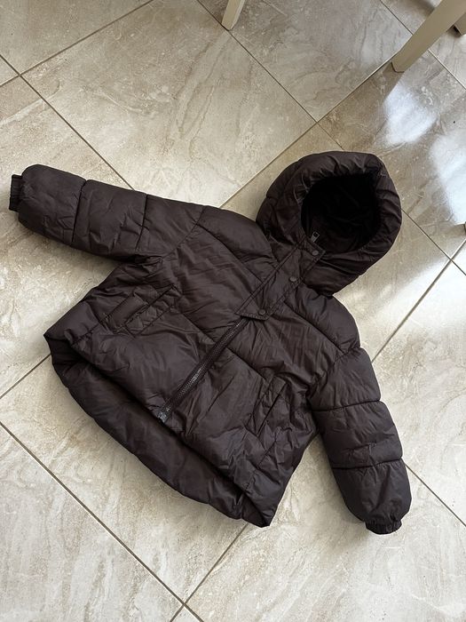 Куртка шоколадная пуховик