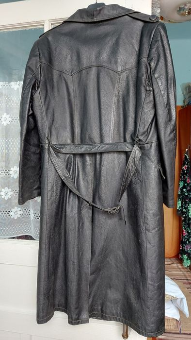 Шкіряний плащ, СРСР часів.