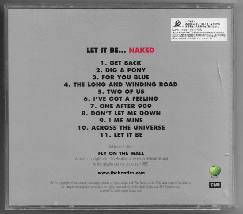 The Beatles – Let It Be… Naked [2xCD] JAPAN