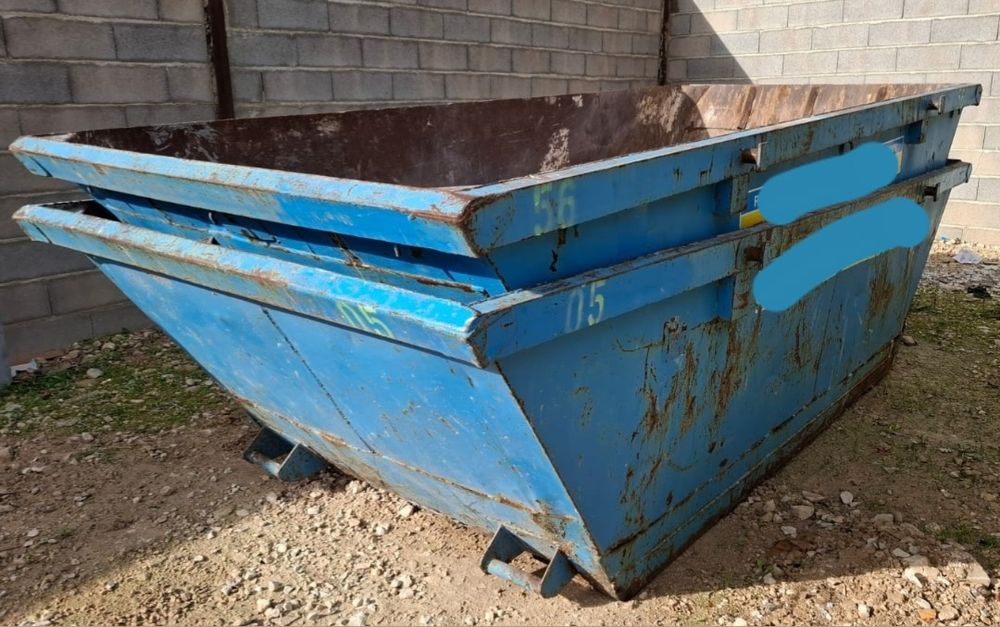 CONTENTORES para venda novos de 6m³, 15m³, 20m³ e 30m³ e usados de 6m³