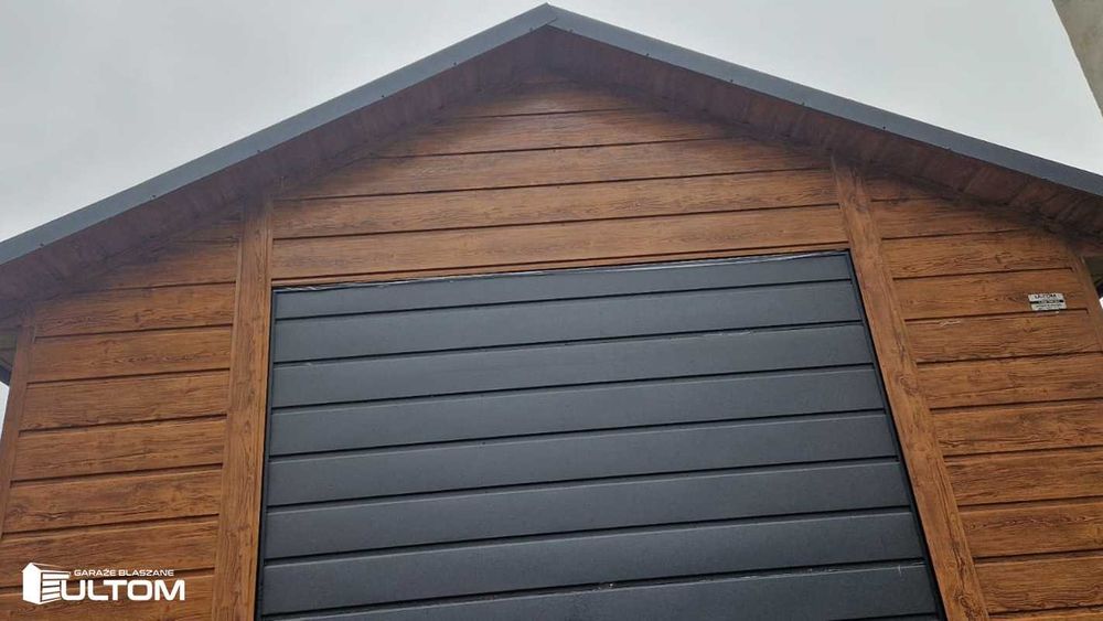 Garaż blaszany blaszak domek  drewnopodobny premium 5x7