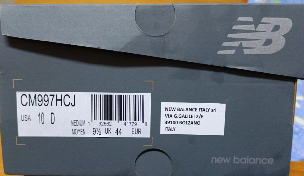 Tenis New Balance 997 HCJ NOVOS