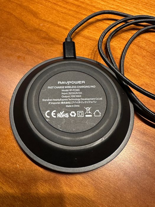 Carregador wireless RAVPOWER 10W