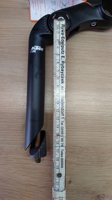 Винос руля регульований KTM  LINE 31.8