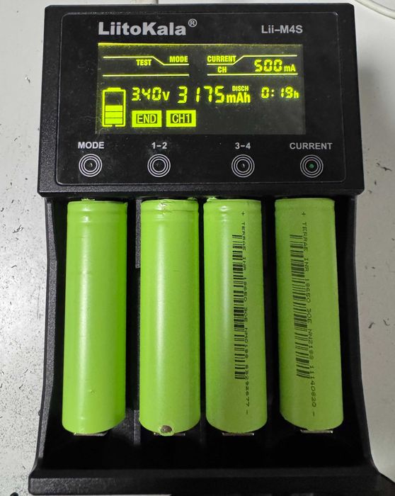 НОВІ Акумулятори Li-ion TerraE 30e 18650 3100 mah струм 10A