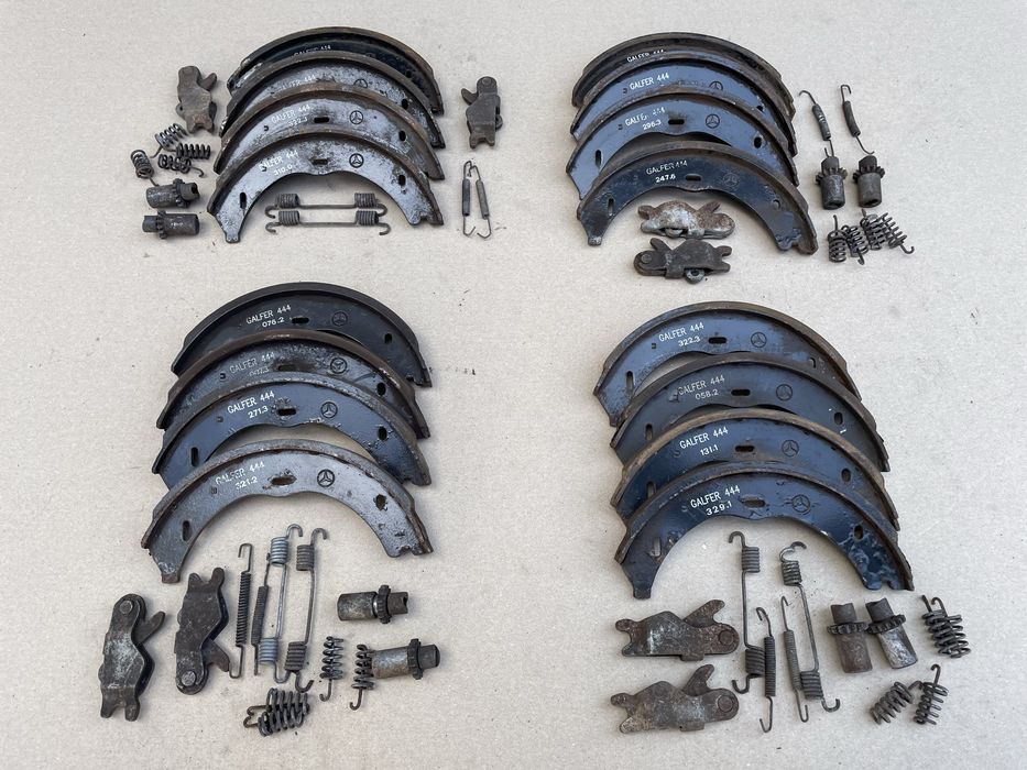 Колодки ручника на VITO-VIANO W 639