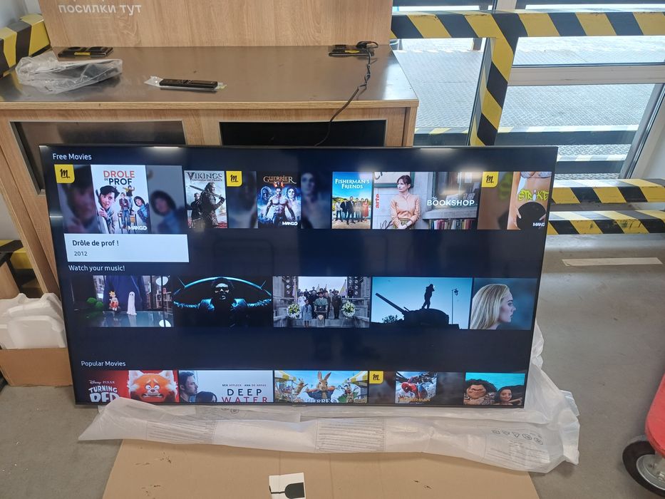 Новий телевізор 75 дюймів Самсунг Samsung Smart TV 4K ULTRA HD