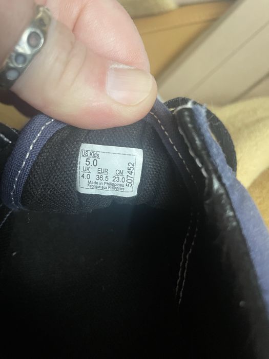 Vans granatowe trampki 36,5