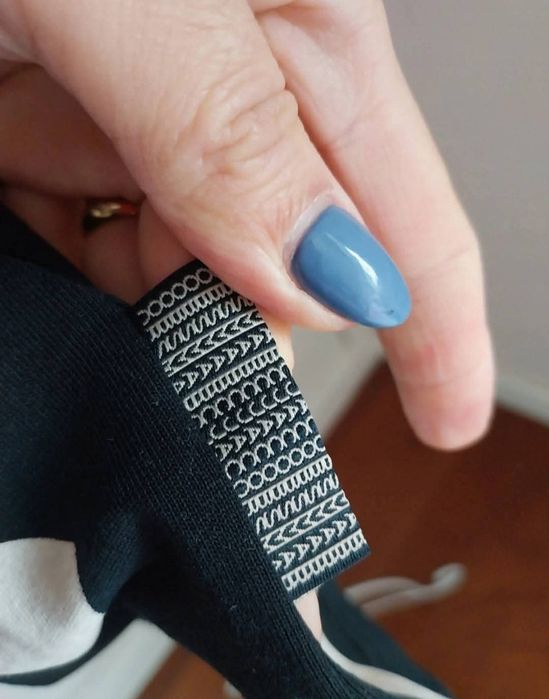 T-shirt preto e bege | Marc jacobs | super oversize | Tamanho O / S