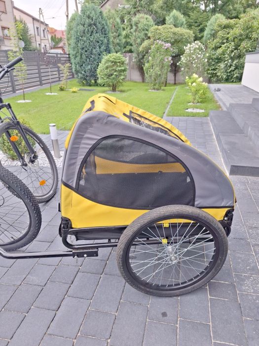 Gondola/przyczepa rowerowa dla psa