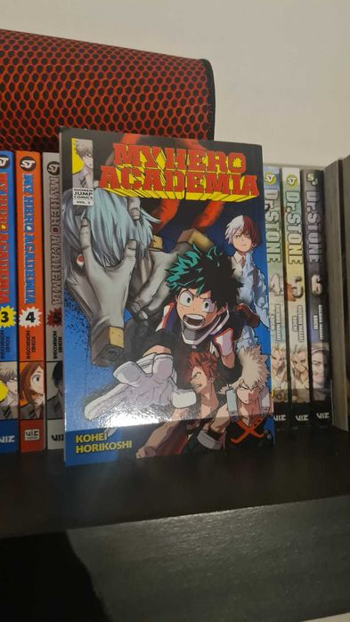 My hero Academia Volumes 3,6,8,9