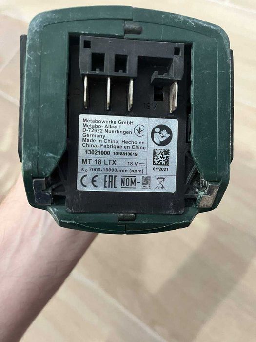 Реноватор Metabo MT 18 LTX