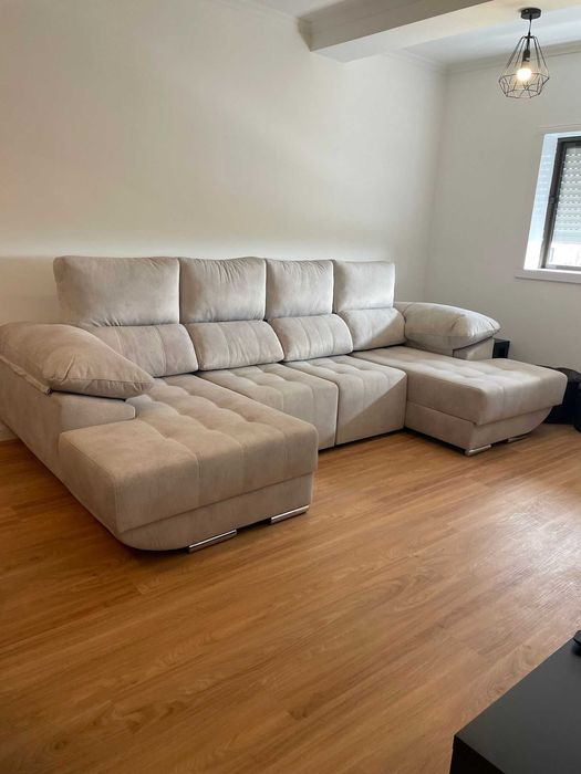 Sofá chaise longue Dupla 160x300x160