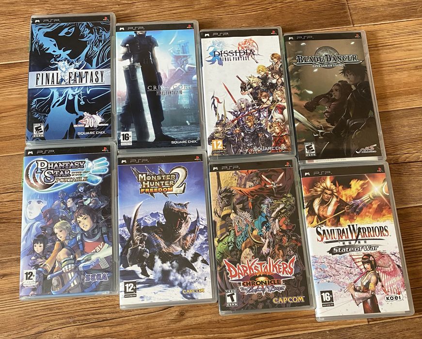 Sony PSP: Silent Hill, God of War, Tekken, Mortal Kombat, Castlevania