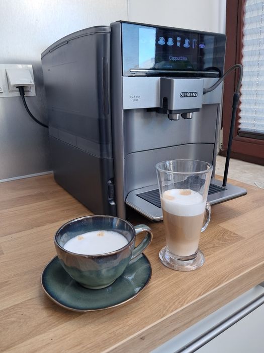 Ekspres do kawy ciśnieniowy Siemens EQ.6 plus s100 - zadbany i serwisowany