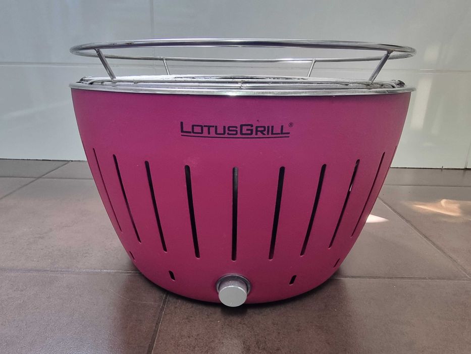 Grelhador portátil Lotus Grill, com ventilação