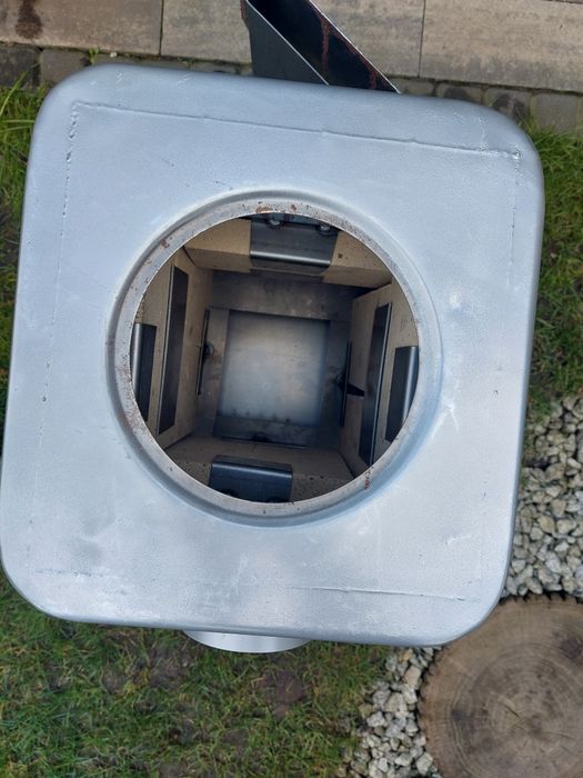 Piec szamotowy typu koza