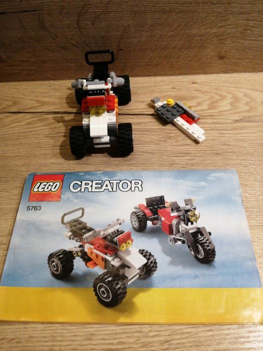 lego 2 zestawy 5763 creator oraz monster trick 60251