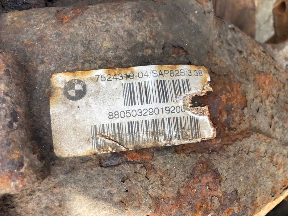 BMW E90 E91 E92 E93 E87 E81 E82 E88 Dyferencjał Most Dyfer Tył 3.38