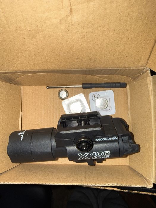 Laser + lanterna Glock 19