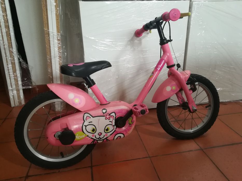 Bicicleta Criança Roda 14 - inclui rodinhas