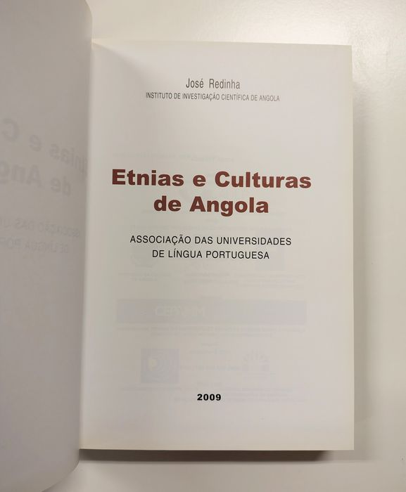 Etnias e Culturas de Angola, de José Redinha