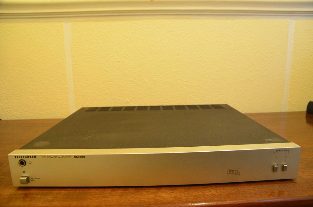 Amplificador Power + Pré Telefunken RP300/RM300
