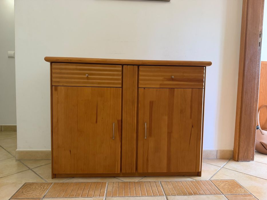 Conjunto moveis de sala e hall de entrada