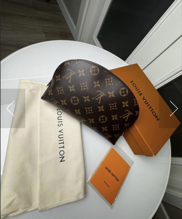 Косметичка monogram LV Louis Vuitton Шкіра