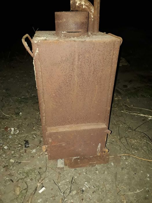 Буржуйка на дровах