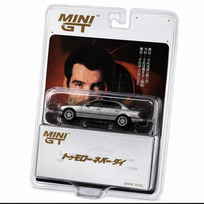 Mini GT 1/64 BMW 750iL James Bond Tomorrow Never Dies Edycja Limitowana