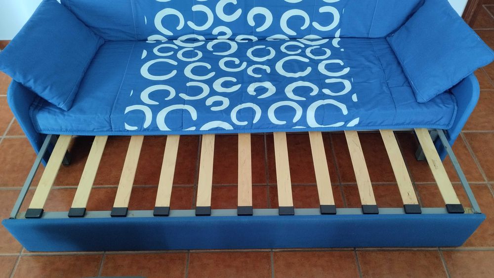 Sofá-cama 1,85x0,80(1,20)